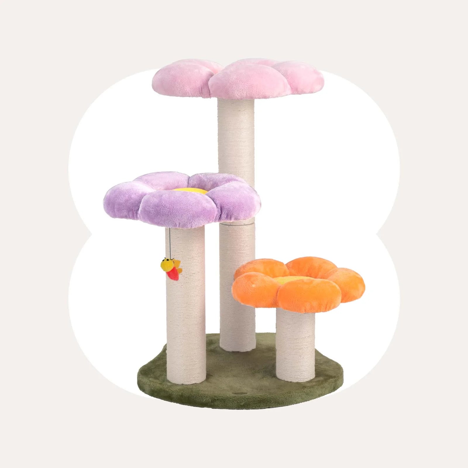 Astraltail Three Flower Cat Tree