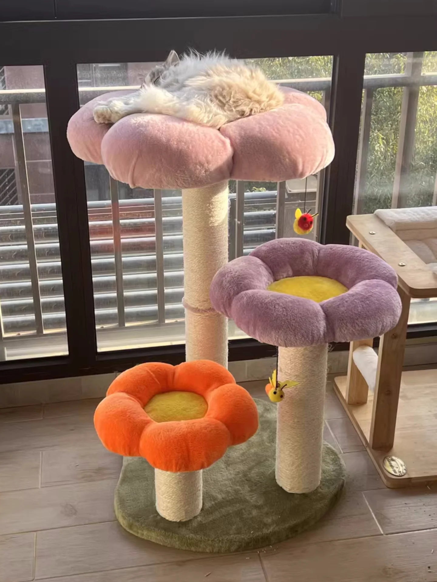 Astraltail Three Flower Cat Tree