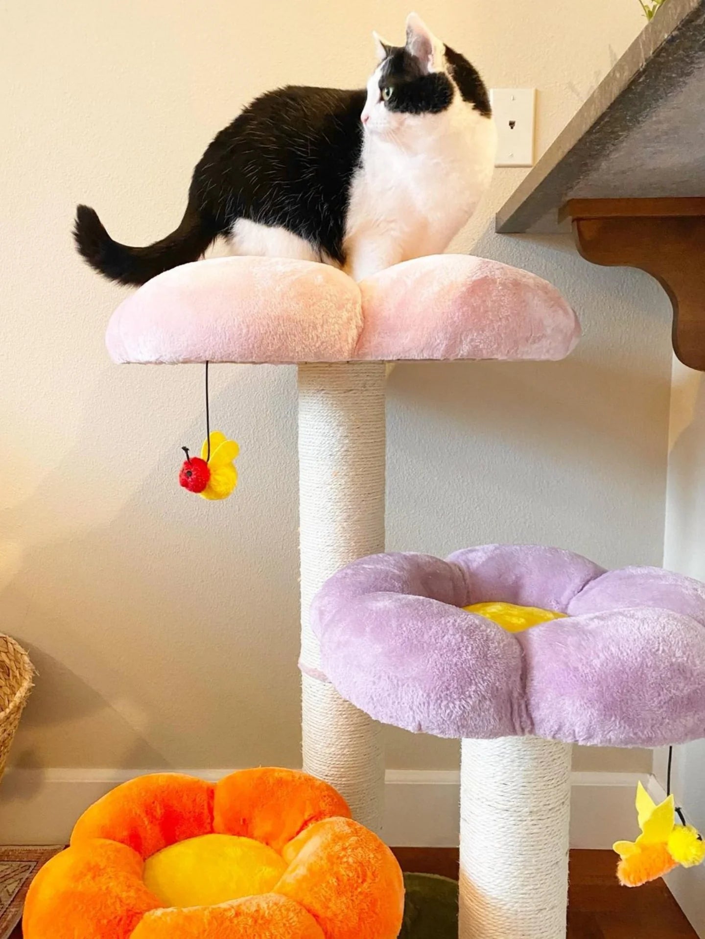 Astraltail Three Flower Cat Tree