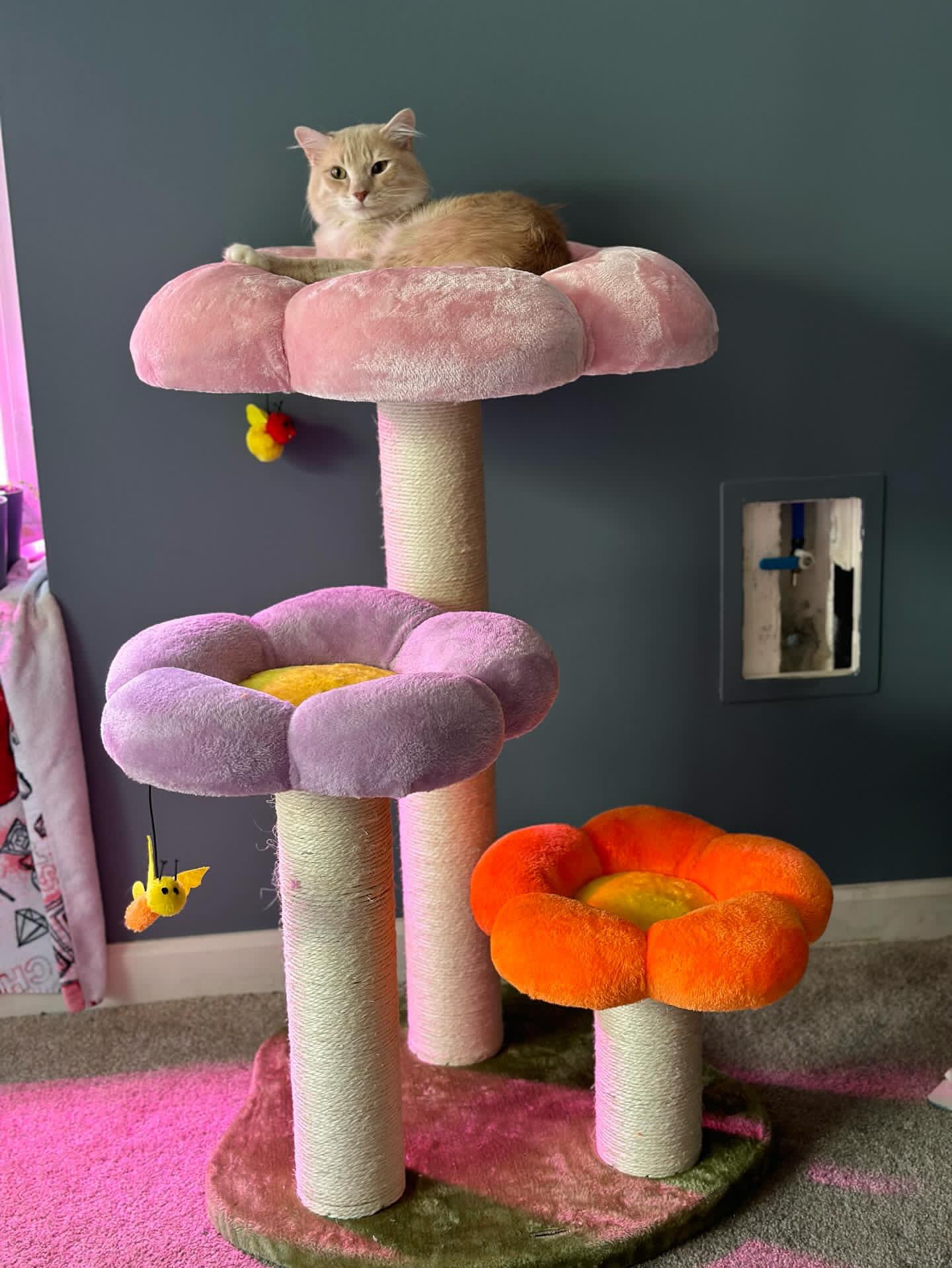 Astraltail Three Flower Cat Tree